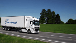 Sattelzug im Fernverkehr – Transportunternehmen